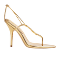 Mid Aurum Knotted 100mm Thong Sandals