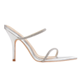 Jasmine Two- Strap 100mm Mule (Silver)